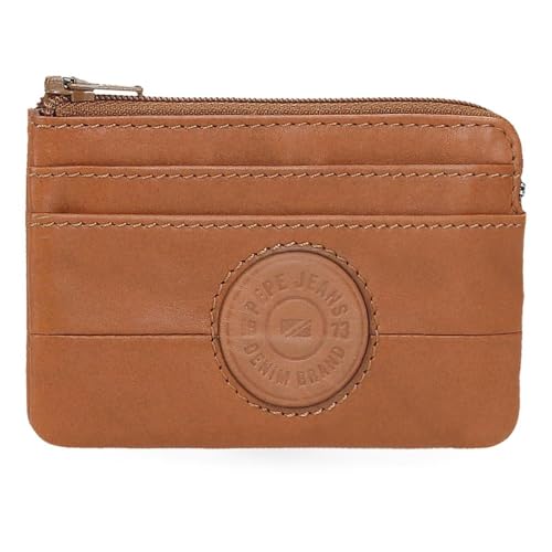 Pepe Jeans Cracker Geldbörse mit Kartenfach, Beige, 11 x 7 x 1,5 cm, Leder von Joumma Bags, Beige, Talla única, Geldbörse mit Kartenhalter Pepe Jeans Cracker Geldbörse mit Kartenfach, Beige, 11 x 7 x 1,5 cm, Leder von Joumma Bags, Beige, Talla única, Geldbörse mit Kartenhalter von Pepe Jeans