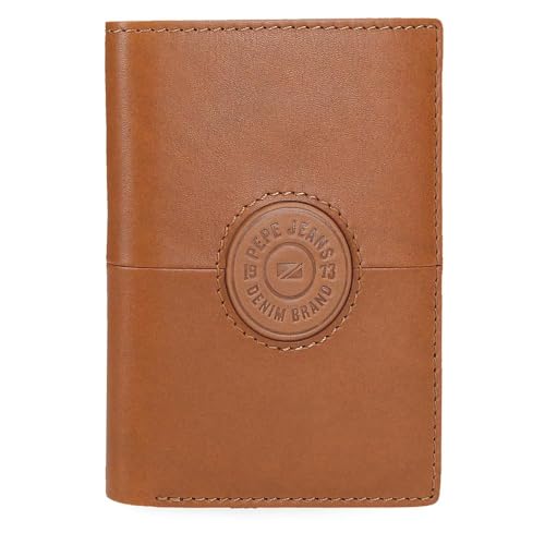 Pepe Jeans Cracker Vertikale Geldbörse mit Geldbörse, Beige, 8,5 x 11,5 x 1 cm, Leder von Joumma Bags, Beige, Talla única, Vertikale Geldbörse mit Geldbörse Pepe Jeans Cracker Vertikale Geldbörse mit Geldbörse, Beige, 8,5 x 11,5 x 1 cm, Leder von Joumma Bags, Beige, Talla única, Vertikale Geldbörse mit Geldbörse von Pepe Jeans