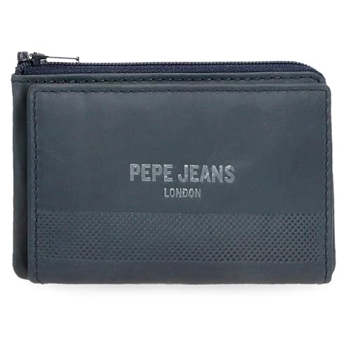 Pepe Jeans Deep Geldbörse mit Kartenfach, blau, 11 x 7 x 1,5 cm, Leder von Joumma Bags, blau, Talla única, Geldbörse mit Kartenhalter Pepe Jeans Deep Geldbörse mit Kartenfach, blau, 11 x 7 x 1,5 cm, Leder von Joumma Bags, blau, Talla única, Geldbörse mit Kartenhalter von Pepe Jeans