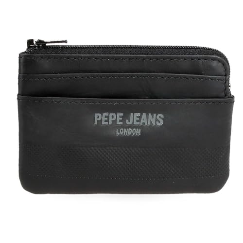 Pepe Jeans Deep Geldbörse schwarz 11 x 7 x 1,5 cm Leder by Joumma Bags, Schwarz, Talla única, Geldbörse Pepe Jeans Deep Geldbörse schwarz 11 x 7 x 1,5 cm Leder by Joumma Bags, Schwarz, Talla única, Geldbörse von Pepe Jeans
