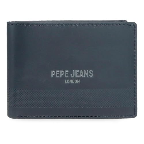 Pepe Jeans Deep Horizontale Geldbörse mit Geldbörse blau 11 x 8 x 1 cm Leder by Joumma Bags, blau, Talla única, Horizontale Geldbörse mit Münzfach Pepe Jeans Deep Horizontale Geldbörse mit Geldbörse blau 11 x 8 x 1 cm Leder by Joumma Bags, blau, Talla única, Horizontale Geldbörse mit Münzfach von Pepe Jeans