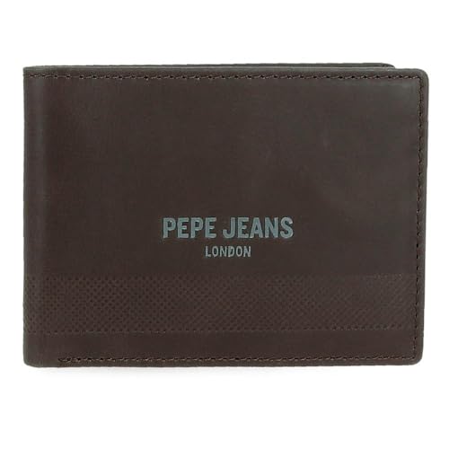 Pepe Jeans Deep. Horizontale Geldbörse mit Geldbörse, Braun, 11,5 x 8 x 1 cm, Leder von Joumma Bags, braun, Talla única, Horizontale Geldbörse mit Münzfach Pepe Jeans Deep. Horizontale Geldbörse mit Geldbörse, Braun, 11,5 x 8 x 1 cm, Leder von Joumma Bags, braun, Talla única, Horizontale Geldbörse mit Münzfach von Pepe Jeans