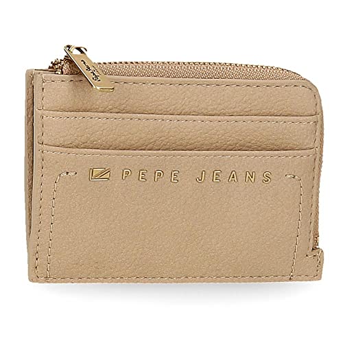 Pepe Jeans Diane Beige Kartenetui 11,5x8x1,5 cm Kunstleder Pepe Jeans Diane Beige Kartenetui 11,5x8x1,5 cm Kunstleder von Pepe Jeans