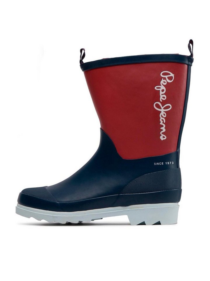 Pepe Jeans Gummistiefel Storm Basic PBS50097 Navy 595 Gummistiefel Pepe Jeans Gummistiefel Storm Basic PBS50097 Navy 595 Gummistiefel von Pepe Jeans