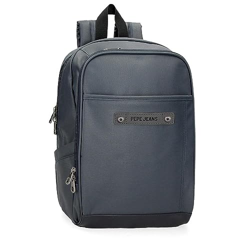 Pepe Jeans Hatfield Rucksack für 13,3 Zoll Laptop Blau 25 x 37 x 10 cm Polyester 9,25 l, Blau, Talla única, Laptop-Rucksack, blau, one size, Laptop-Rucksack Pepe Jeans Hatfield Rucksack für 13,3 Zoll Laptop Blau 25 x 37 x 10 cm Polyester 9,25 l, Blau, Talla única, Laptop-Rucksack, blau, one size, Laptop-Rucksack von Pepe Jeans