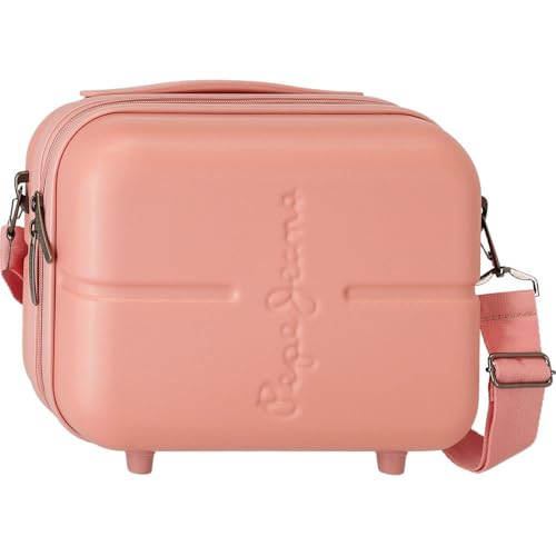 Pepe Jeans Highlight Kulturbeutel mit Umhängetasche, Rosa, 29 x 21 x 15 cm, starr, ABS 9,14 l Pepe Jeans Highlight Kulturbeutel mit Umhängetasche, Rosa, 29 x 21 x 15 cm, starr, ABS 9,14 l von Pepe Jeans