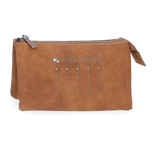 Pepe Jeans Holly Geldbörse mit DREI Fächern, Braun, 17,5 x 9,5 x 2 cm, Kunstleder, Braun, Talla única, Geldbörse mit DREI Fächern, braun, one Size, Geldbörse mit DREI Fächern Pepe Jeans Holly Geldbörse mit DREI Fächern, Braun, 17,5 x 9,5 x 2 cm, Kunstleder, Braun, Talla única, Geldbörse mit DREI Fächern, braun, one Size, Geldbörse mit DREI Fächern von Pepe Jeans