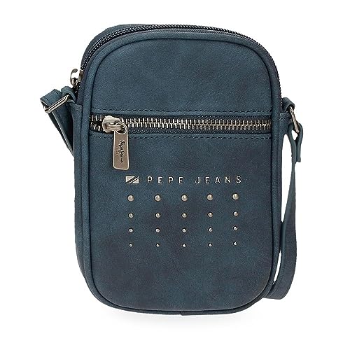Pepe Jeans Holly Kleine Umhängetasche Blau 11 x 17,5 x 2,5 cm Kunstleder Blau Talla única Kleine Umhängetasche, blau, one Size, Kleine Umhängetasche Pepe Jeans Holly Kleine Umhängetasche Blau 11 x 17,5 x 2,5 cm Kunstleder Blau Talla única Kleine Umhängetasche, blau, one Size, Kleine Umhängetasche von Pepe Jeans