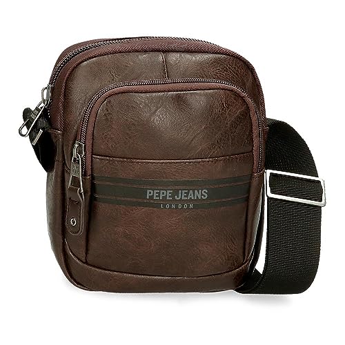 Pepe Jeans Horley Gepäck- Umhängetasche für Herren, braun, Talla única, Kleine Umhängetasche Pepe Jeans Horley Gepäck- Umhängetasche für Herren, braun, Talla única, Kleine Umhängetasche von Pepe Jeans