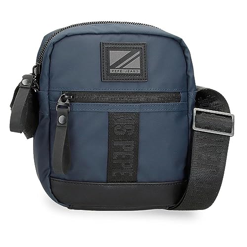 Pepe Jeans Hoxton Kleine Umhängetasche Blau 15x19x6 cm Polyester, blau, Talla única, Kleine Umhängetasche Pepe Jeans Hoxton Kleine Umhängetasche Blau 15x19x6 cm Polyester, blau, Talla única, Kleine Umhängetasche von Pepe Jeans