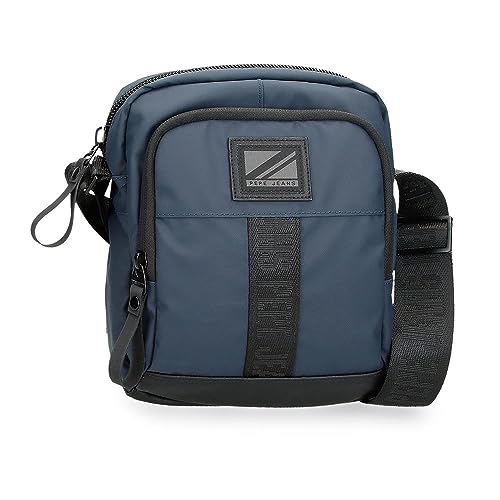 Pepe Jeans Hoxton Umhängetasche Blau 17x22x8 cm Polyester, blau, Talla única, Umhängetasche Pepe Jeans Hoxton Umhängetasche Blau 17x22x8 cm Polyester, blau, Talla única, Umhängetasche von Pepe Jeans