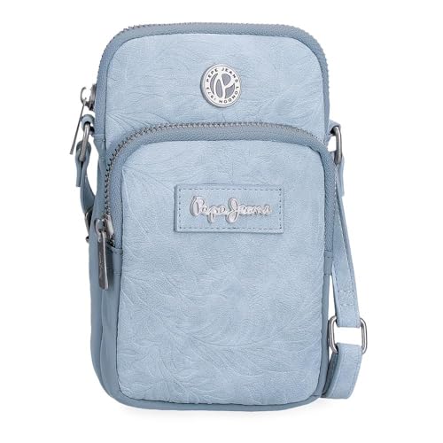 Pepe Jeans Jana Umhängetasche blau 11 x 17,5 x 4 cm Polyester mit Details aus Kunstleder von Joumma Bags, blau, Talla única, Umhängetasche Pepe Jeans Jana Umhängetasche blau 11 x 17,5 x 4 cm Polyester mit Details aus Kunstleder von Joumma Bags, blau, Talla única, Umhängetasche von Pepe Jeans