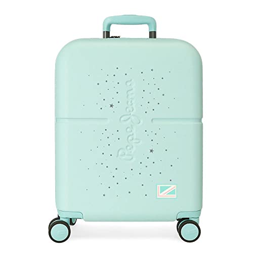 Pepe Jeans Jane Kabinentrolley, 40 x 55 x 20 cm, blau, 40x55x20 cms, Kabinenkoffer Pepe Jeans Jane Kabinentrolley, 40 x 55 x 20 cm, blau, 40x55x20 cms, Kabinenkoffer von Pepe Jeans