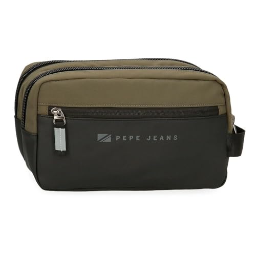 Pepe Jeans Jarvis Handtasche, Schwarz, 24,5 x 15 x 6 cm, Polyester mit Details aus Kunstleder Pepe Jeans Jarvis Handtasche, Schwarz, 24,5 x 15 x 6 cm, Polyester mit Details aus Kunstleder von Pepe Jeans