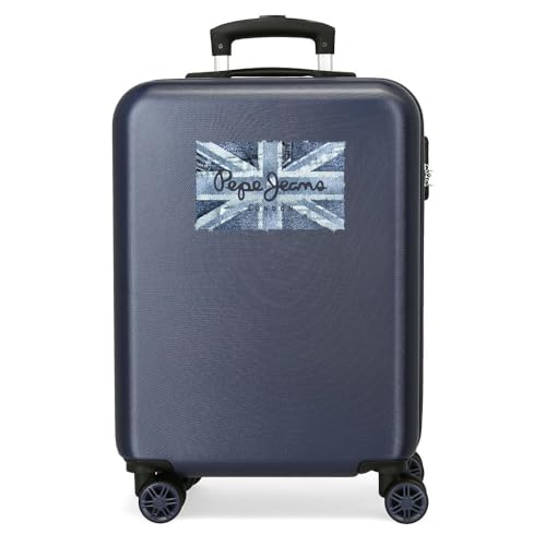 Pepe Jeans Jebb Kabinenkoffer, blau, 38 x 55 x 20 cm, starr, 2 kg, seitlicher Kombinationsverschluss, ABS, 2 kg, 35 l, Handgepäck von Joumma Bags, blau, Talla única, Kabinenkoffer Pepe Jeans Jebb Kabinenkoffer, blau, 38 x 55 x 20 cm, starr, 2 kg, seitlicher Kombinationsverschluss, ABS, 2 kg, 35 l, Handgepäck von Joumma Bags, blau, Talla única, Kabinenkoffer von Pepe Jeans