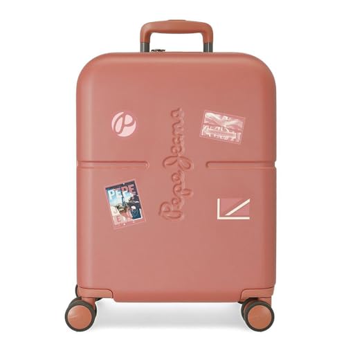 Pepe Jeans Kabinentrolley, 40 x 55 x 20 cm, rot, 40x55x20 cms, Kabinenkoffer Pepe Jeans Kabinentrolley, 40 x 55 x 20 cm, rot, 40x55x20 cms, Kabinenkoffer von Pepe Jeans