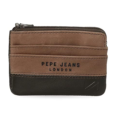 Pepe Jeans Kingdom Geldbörse, einzigartig, braun, única, Geldbeutel von Pepe Jeans