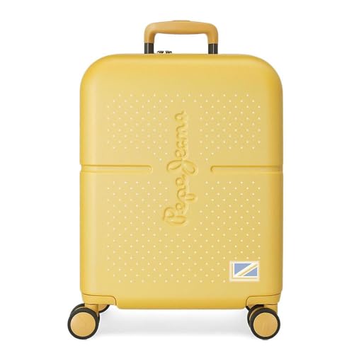 Pepe Jeans Laila Kabinentrolley, 40 x 55 x 20 cm, gelb, 40x55x20 cms, Kabinenkoffer Pepe Jeans Laila Kabinentrolley, 40 x 55 x 20 cm, gelb, 40x55x20 cms, Kabinenkoffer von Pepe Jeans