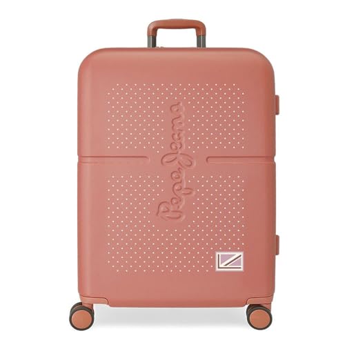 Pepe Jeans Laila Koffer mittelgroß, 48 x 70 x 28 cm, rot, 48x70x28 cms, Mittelgroßer Koffer Pepe Jeans Laila Koffer mittelgroß, 48 x 70 x 28 cm, rot, 48x70x28 cms, Mittelgroßer Koffer von Pepe Jeans