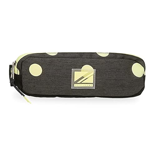 Pepe Jeans Leire Federmäppchen, Schwarz, 22 x 7 x 3 cm, Polyester, Schwarz, Etui Pepe Jeans Leire Federmäppchen, Schwarz, 22 x 7 x 3 cm, Polyester, Schwarz, Etui von Pepe Jeans