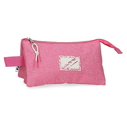 Pepe Jeans Luna Dreifach Rosa Etui 22x12x5 cm Polyester Pepe Jeans Luna Dreifach Rosa Etui 22x12x5 cm Polyester von Pepe Jeans