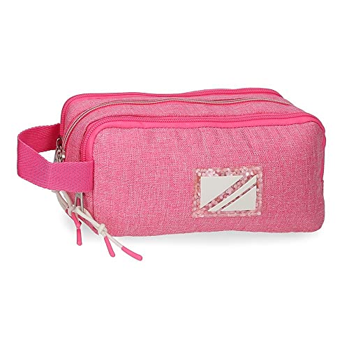 Pepe Jeans Luna Triple Rosa Federmäppchen 22x10x9 cm Polyester Pepe Jeans Luna Triple Rosa Federmäppchen 22x10x9 cm Polyester von Pepe Jeans