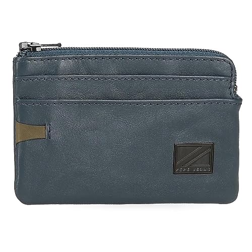 Pepe Jeans Marshal Geldbörse Blau 11 x 7 x 1,5 cm Leder, blau, Talla única, geldbörse Pepe Jeans Marshal Geldbörse Blau 11 x 7 x 1,5 cm Leder, blau, Talla única, geldbörse von Pepe Jeans