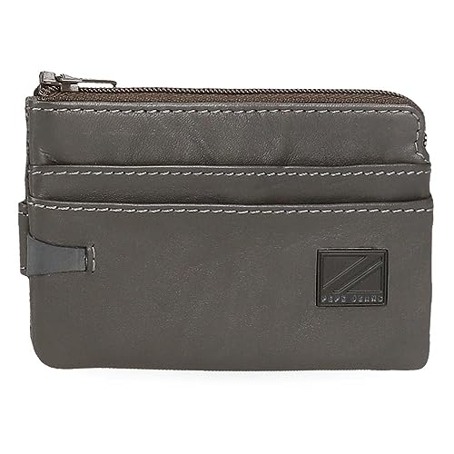 Pepe Jeans Marshal Geldbörse mit Kartenfach, Grau, 11 x 7 x 1,5 cm, Leder, grau, Talla única, Geldbörse mit Kartenhalter Pepe Jeans Marshal Geldbörse mit Kartenfach, Grau, 11 x 7 x 1,5 cm, Leder, grau, Talla única, Geldbörse mit Kartenhalter von Pepe Jeans