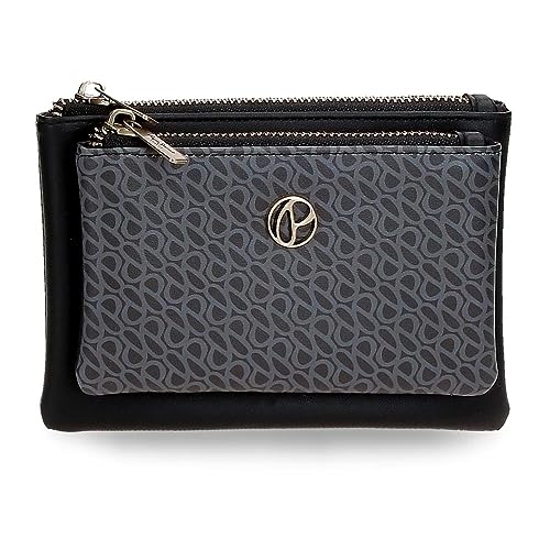 Pepe Jeans Megan Geldbörse Kulturbeutel Schwarz 17x9x2 cm Kunstleder, Schwarz, Talla única, Geldbörse Kulturbeutel Pepe Jeans Megan Geldbörse Kulturbeutel Schwarz 17x9x2 cm Kunstleder, Schwarz, Talla única, Geldbörse Kulturbeutel von Pepe Jeans