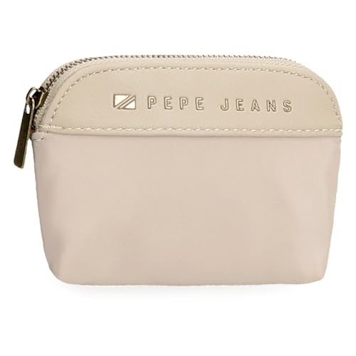 Pepe Jeans Joumma Bags Morgan Casual Tagesrucksack, Reisetaschen, beige und schwarz, Kunstleder für Damen, beige, Talla única, Runde Geldbörse Pepe Jeans Joumma Bags Morgan Casual Tagesrucksack, Reisetaschen, beige und schwarz, Kunstleder für Damen, beige, Talla única, Runde Geldbörse von Pepe Jeans