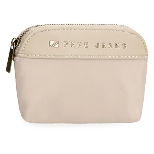 Pepe Jeans Morgan Geldbörse Beige 11,5 x 8,5 x 1,5 cm Polyester und PU von Joumma Bags, Beige, Talla única, geldbörse von Pepe Jeans