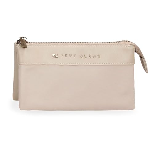 Pepe Jeans Joumma Bags Morgan Casual Tagesrucksack, Reisetaschen, beige und schwarz, Kunstleder für Damen, beige, Talla Única, Geldbörse Pepe Jeans Joumma Bags Morgan Casual Tagesrucksack, Reisetaschen, beige und schwarz, Kunstleder für Damen, beige, Talla Única, Geldbörse von Pepe Jeans