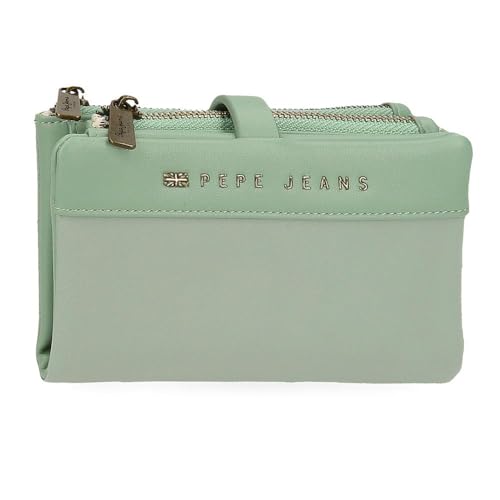 Pepe Jeans Morgan Geldbörse mit Geldbörse, Grün, 14,5 x 9 x 2 cm, Polyester mit Kunstlederdetails von Joumma Bags, Grün, Einheitsgröße, Geldbörse mit Münzbörse, grün, Einheitsgröße, Geldbörse mit Pepe Jeans Morgan Geldbörse mit Geldbörse, Grün, 14,5 x 9 x 2 cm, Polyester mit Kunstlederdetails von Joumma Bags, Grün, Einheitsgröße, Geldbörse mit Münzbörse, grün, Einheitsgröße, Geldbörse mit von Pepe Jeans