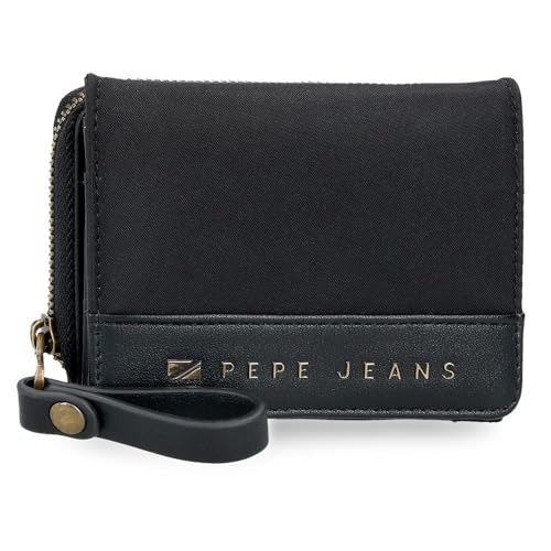 Pepe Jeans Joumma Bags Morgan Casual Tagesrucksack, Reisetaschen, beige und schwarz, Kunstleder für Damen, Schwarz, Talla única, Brieftasche Pepe Jeans Joumma Bags Morgan Casual Tagesrucksack, Reisetaschen, beige und schwarz, Kunstleder für Damen, Schwarz, Talla única, Brieftasche von Pepe Jeans