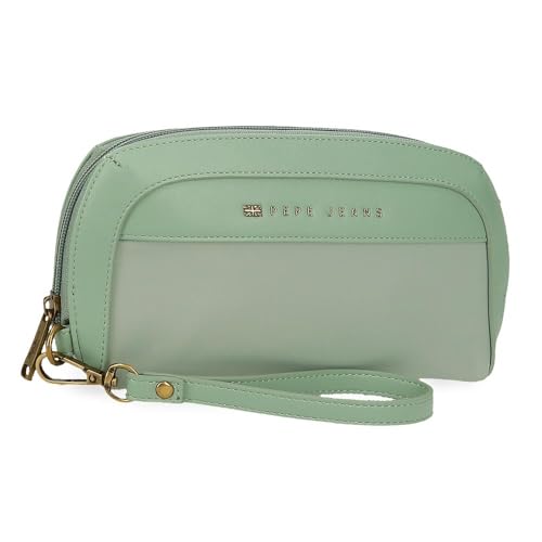 Pepe Jeans Morgan Handtasche, Grün, 20 x 11 x 4 cm, Polyester, mit Details aus Kunstleder von Joumma Bags, grün, Talla única, Handtasche Pepe Jeans Morgan Handtasche, Grün, 20 x 11 x 4 cm, Polyester, mit Details aus Kunstleder von Joumma Bags, grün, Talla única, Handtasche von Pepe Jeans
