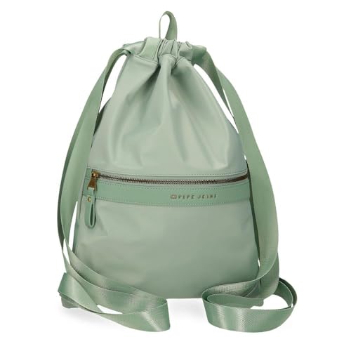 Pepe Jeans Morgan Rucksack, Grün, 35 x 46 cm, Polyester, mit Details aus Kunstleder von Joumma Bags, grün, Talla única, Rucksack Pepe Jeans Morgan Rucksack, Grün, 35 x 46 cm, Polyester, mit Details aus Kunstleder von Joumma Bags, grün, Talla única, Rucksack von Pepe Jeans