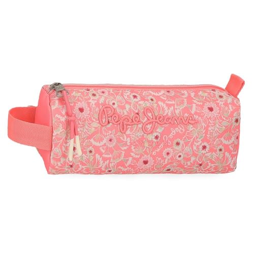 Pepe Jeans Nahid Federmäppchen, rund, Rosa, 22 x 8,5 x 8 cm, Polyester, von Joumma Bags, Rosa, 22x8.5x8 cms, Rundes Federmäppchen Pepe Jeans Nahid Federmäppchen, rund, Rosa, 22 x 8,5 x 8 cm, Polyester, von Joumma Bags, Rosa, 22x8.5x8 cms, Rundes Federmäppchen von Pepe Jeans