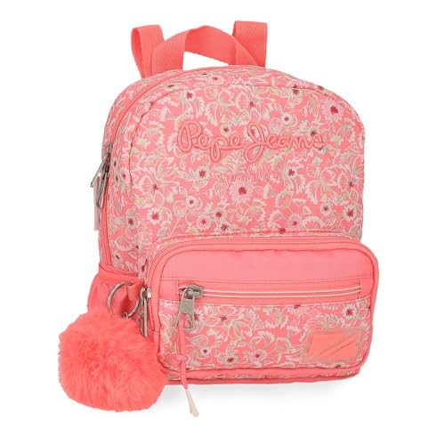 Pepe Jeans Nahid Rucksack, lässig, Rosa, 19 x 23 x 8 cm, Polyester, von Joumma Bags, Rosa, 25x32x12 cms, Lässiger Rucksack Pepe Jeans Nahid Rucksack, lässig, Rosa, 19 x 23 x 8 cm, Polyester, von Joumma Bags, Rosa, 25x32x12 cms, Lässiger Rucksack von Pepe Jeans