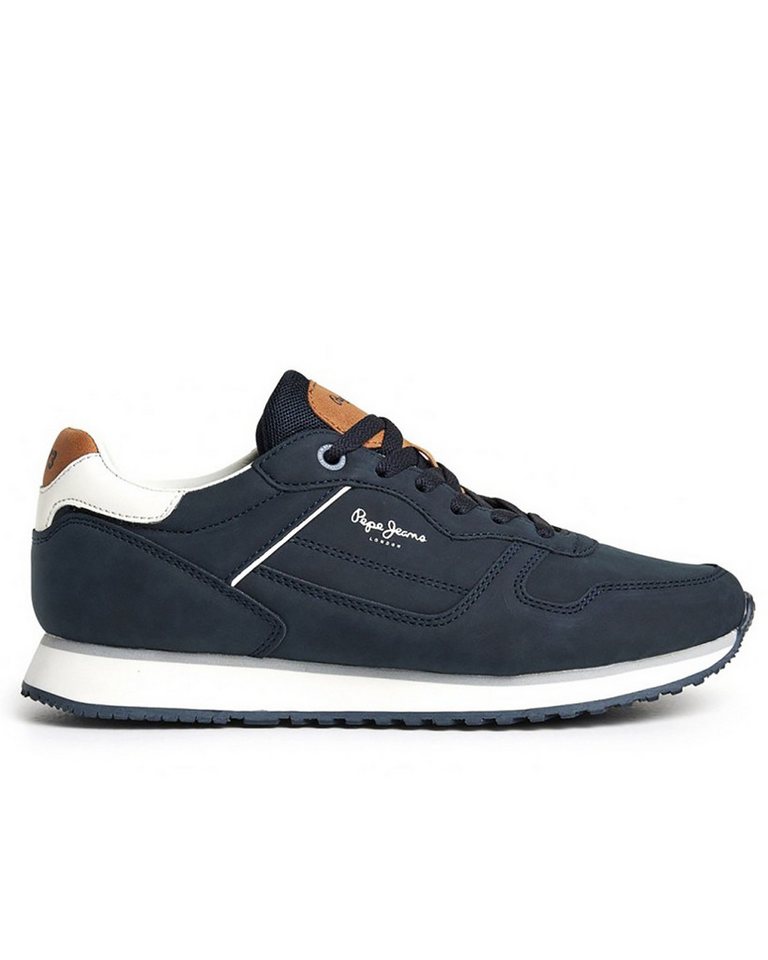 Pepe Jeans Navy Kunstleder Sneaker - London Street M Sneaker Pepe Jeans Navy Kunstleder Sneaker - London Street M Sneaker von Pepe Jeans