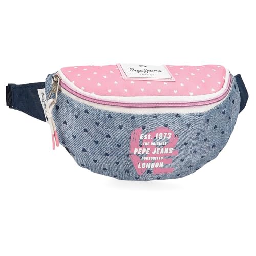Pepe Jeans Joumma Bags Noni Denim Rucksack mit Doppelfach, Mehrfarbig, 32 x 44 x 22 cm, Polyester, 25,81 l, bunt, Rucksack mit doppeltem Fach Pepe Jeans Joumma Bags Noni Denim Rucksack mit Doppelfach, Mehrfarbig, 32 x 44 x 22 cm, Polyester, 25,81 l, bunt, Rucksack mit doppeltem Fach von Pepe Jeans