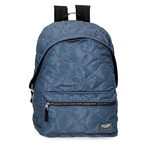 Pepe Jeans Orson Equipaje - Messenger Bag Unisex Kinder, blau, 31x44x15 cms, Schulrucksack Pepe Jeans Orson Equipaje - Messenger Bag Unisex Kinder, blau, 31x44x15 cms, Schulrucksack von Pepe Jeans