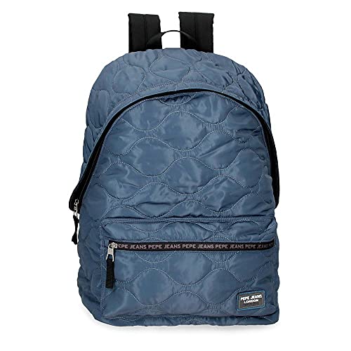 Pepe Jeans Orson Equipaje - Messenger Bag Unisex Kinder, blau, 31x44x15 cms, Schulrucksack von Pepe Jeans