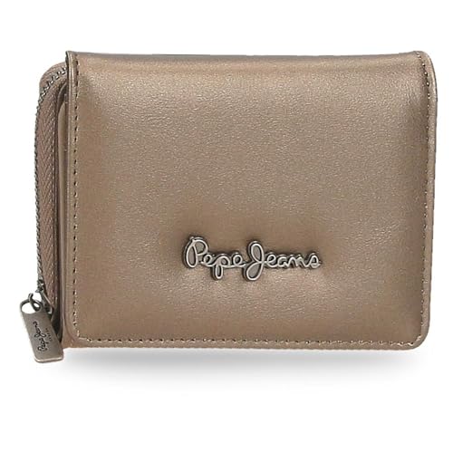 Pepe Jeans Ruby Geldbörse mit Geldbörse, Beige, 10 x 8 x 3 cm, Polyester und PU, 0,24 l von Joumma Bags, Beige, Talla única, Brieftasche mit Geldbörse Pepe Jeans Ruby Geldbörse mit Geldbörse, Beige, 10 x 8 x 3 cm, Polyester und PU, 0,24 l von Joumma Bags, Beige, Talla única, Brieftasche mit Geldbörse von Pepe Jeans