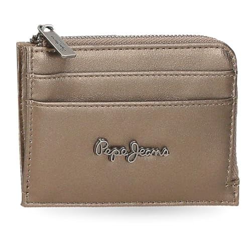 Pepe Jeans Ruby Geldbörse mit Kartenhalter, Beige, 11,5 x 8 x 1,5 cm, Polyester und PU, 0,14 l von Joumma Bags, Beige, Talla única, Geldbörse mit Kartenhalter Pepe Jeans Ruby Geldbörse mit Kartenhalter, Beige, 11,5 x 8 x 1,5 cm, Polyester und PU, 0,14 l von Joumma Bags, Beige, Talla única, Geldbörse mit Kartenhalter von Pepe Jeans