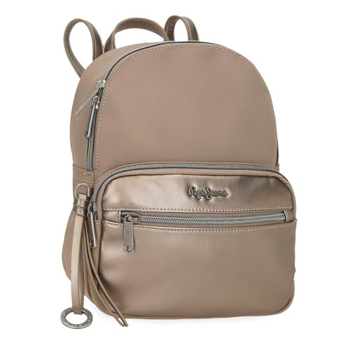 Pepe Jeans Ruby Rucksack Casual Beige 20 x 25,5 x 10 cm Polyester und PU 5,36 l by Joumma Bags, Beige, Talla única, Lässiger Rucksack Pepe Jeans Ruby Rucksack Casual Beige 20 x 25,5 x 10 cm Polyester und PU 5,36 l by Joumma Bags, Beige, Talla única, Lässiger Rucksack von Pepe Jeans