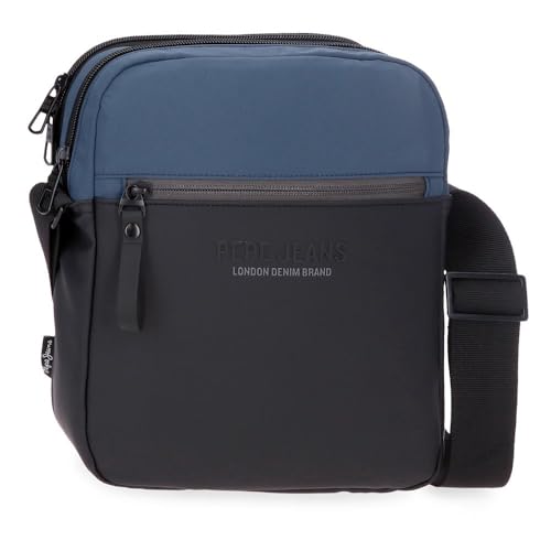 Pepe Jeans Sail up Umhängetasche, Blau, 22 x 27 x 8 cm, Polyester und PU by Joumma Bags, blau, Talla única, Umhängetasche Pepe Jeans Sail up Umhängetasche, Blau, 22 x 27 x 8 cm, Polyester und PU by Joumma Bags, blau, Talla única, Umhängetasche von Pepe Jeans