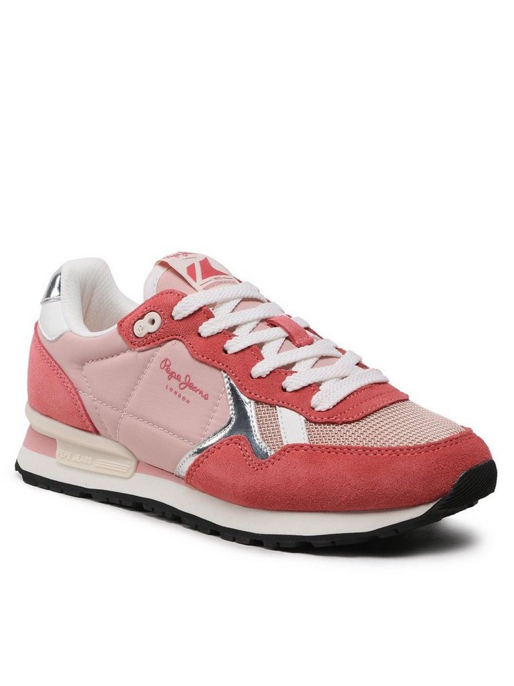 Pepe Jeans Sneakers Brit Heritage W PLS31474 Pink 325 Sneaker von Pepe Jeans