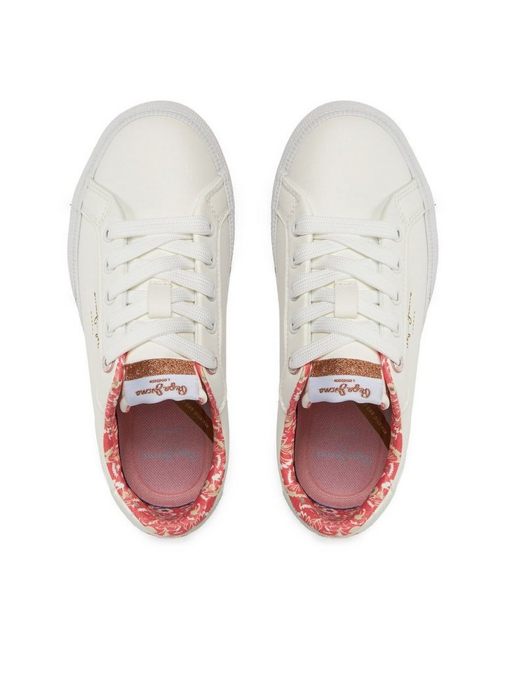 Pepe Jeans Sneakers Kenton Bass G PGS30603 White 800 Sneaker Pepe Jeans Sneakers Kenton Bass G PGS30603 White 800 Sneaker von Pepe Jeans