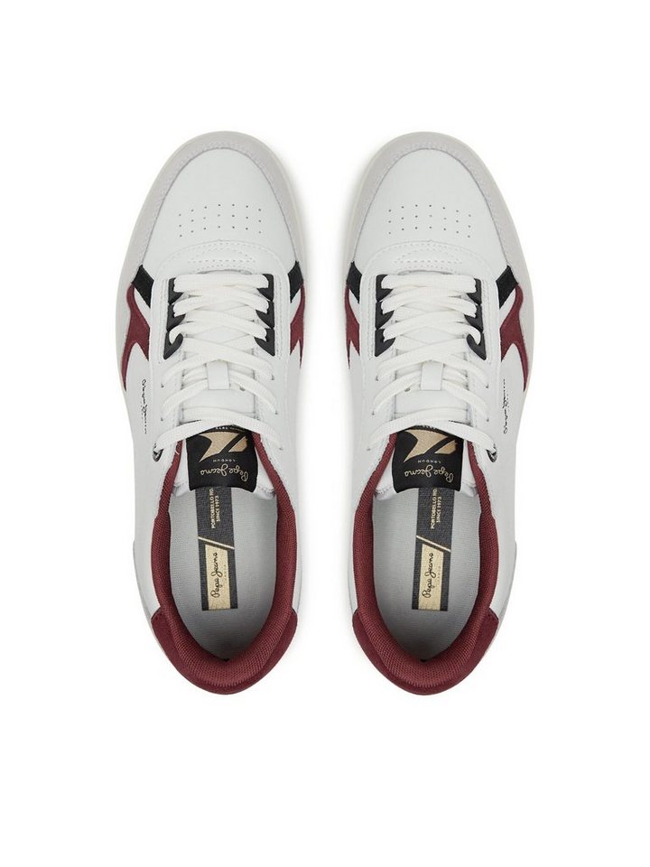 Pepe Jeans Sneakers PMS31001 Factory White 801 Sneaker von Pepe Jeans