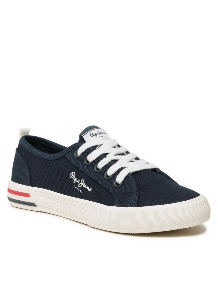 Pepe Jeans Sneakers aus Stoff Brady Basic Boy PBS30549 Navy 595 Sneaker Pepe Jeans Sneakers aus Stoff Brady Basic Boy PBS30549 Navy 595 Sneaker von Pepe Jeans